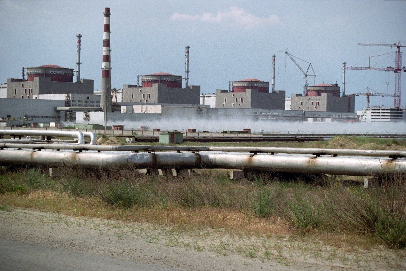 Die Anlage in Saporoschje ist das leistungsfähigste Atomkraftwerk Europas (Archivbild aus dem Jahr 1994).