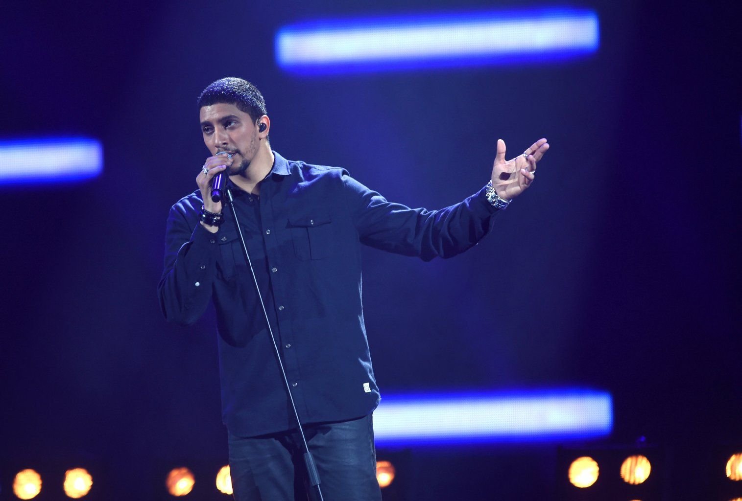 Andreas Bourani machte beim Bundesvision Song Contest den Anfang.
