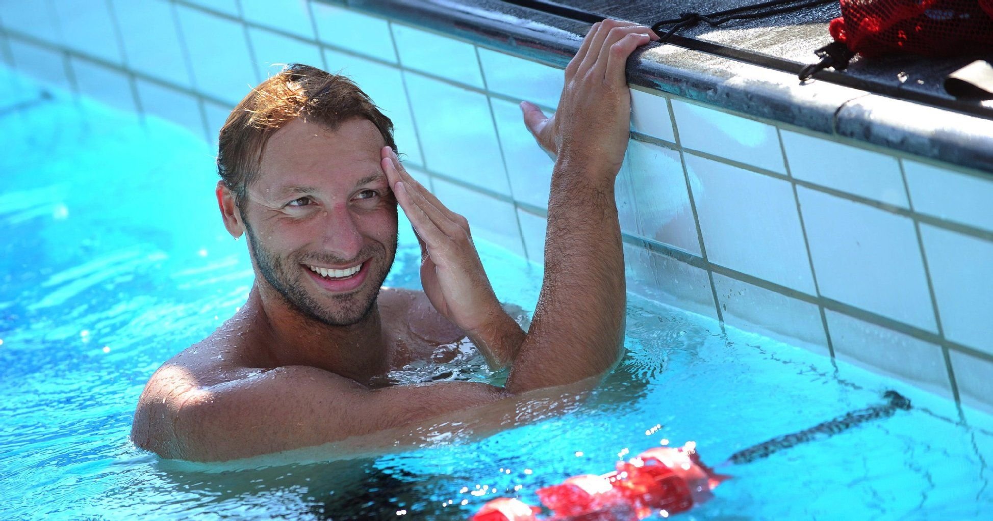 Der australische Schwimmer Ian Thorpe