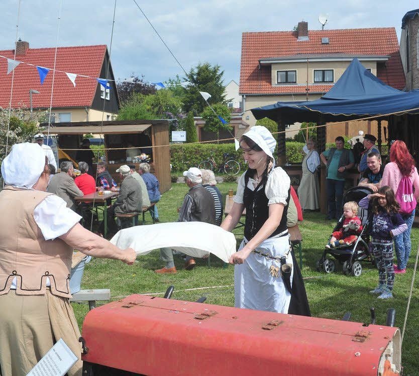 Die Waschweiber sind in Kleinwittenberg mit von der Partie.