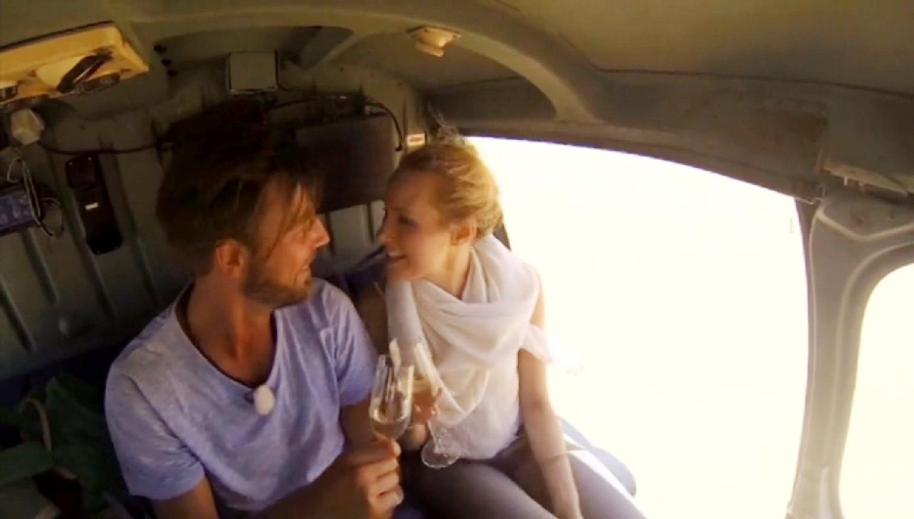 Anna mit Tommy, der im Finale das Nachsehen hatte.