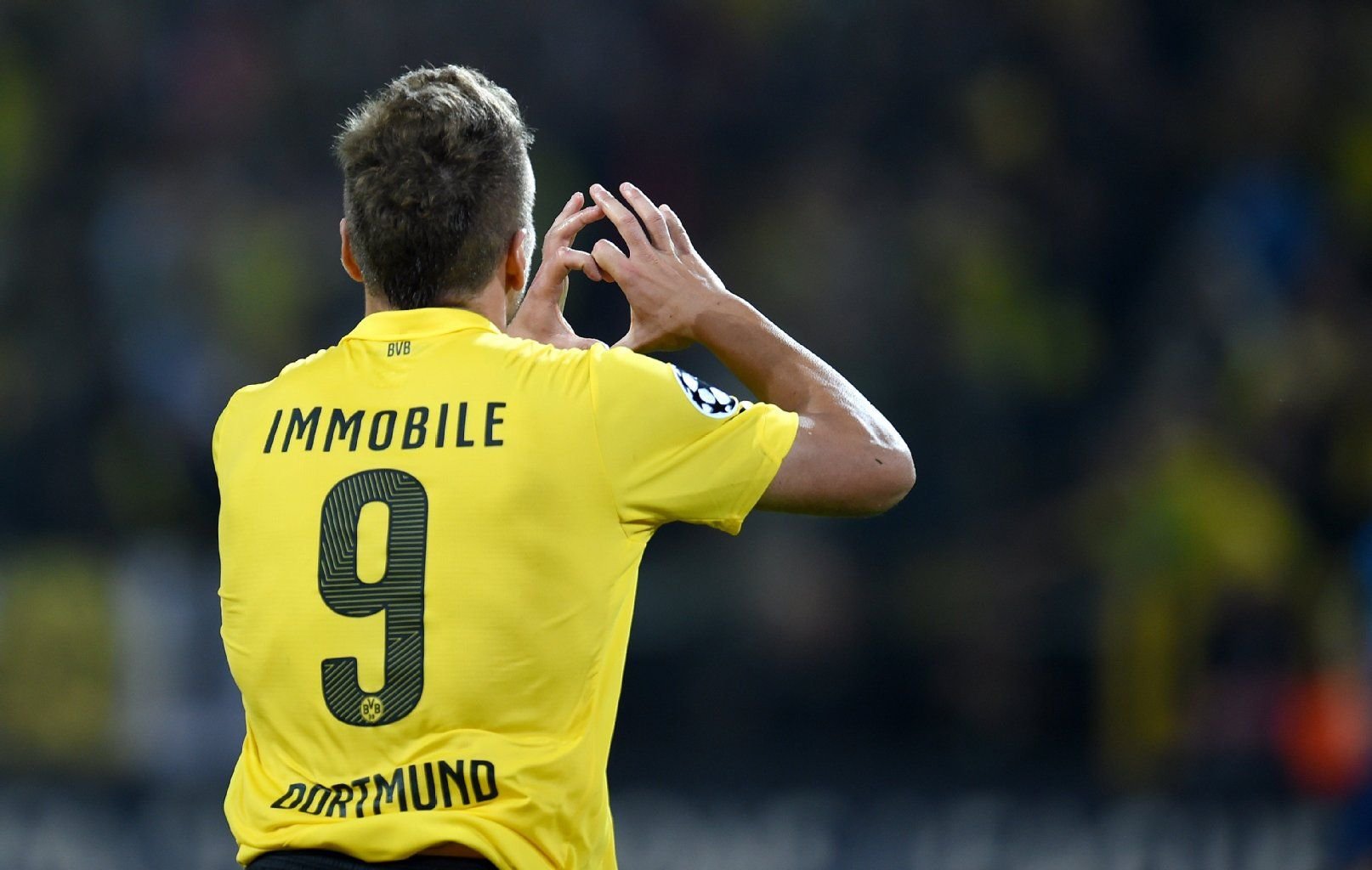 Ciro Immobile nach seinem Treffer