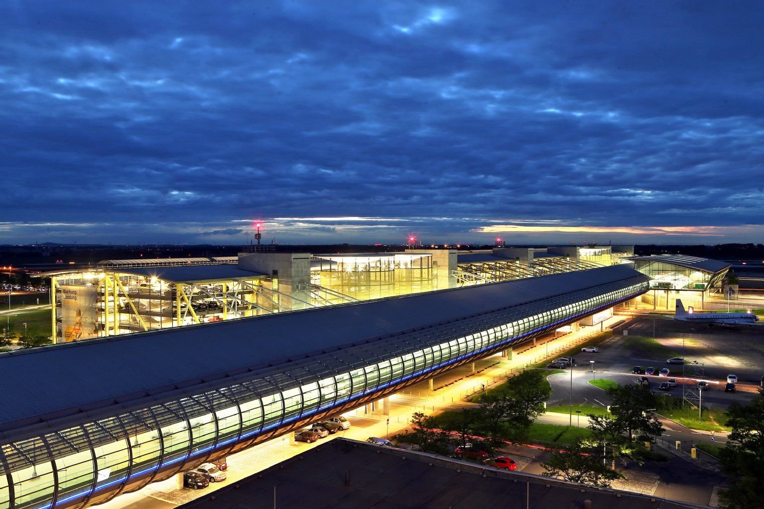 Der Flughafen Leipzig/Halle