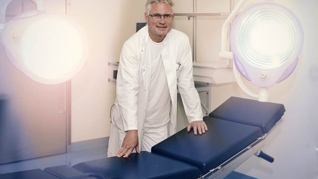 Dr. Matthias Horn, Unfallchirurg am Krankenhaus Martha-Maria in Halle-Dölau: „Manche kommen hierher wie in eine Autowerkstadt.“