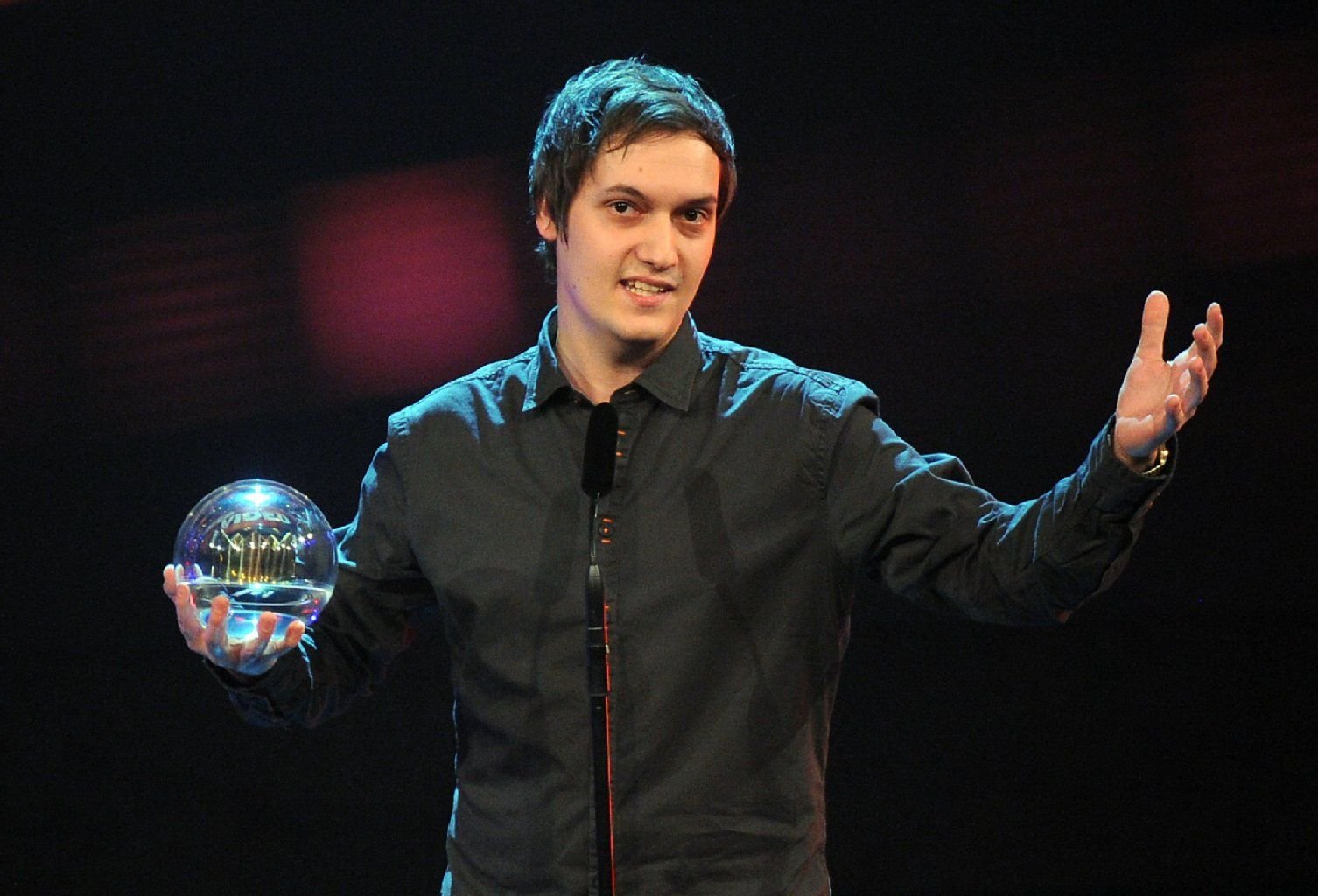 Florian Mundt, bekannt als LeFloid, 2013 bei der Verleihung der 1Live Krone