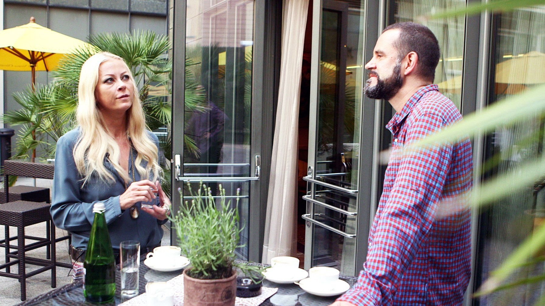Thorsten Eppert mit Jenny Elvers.