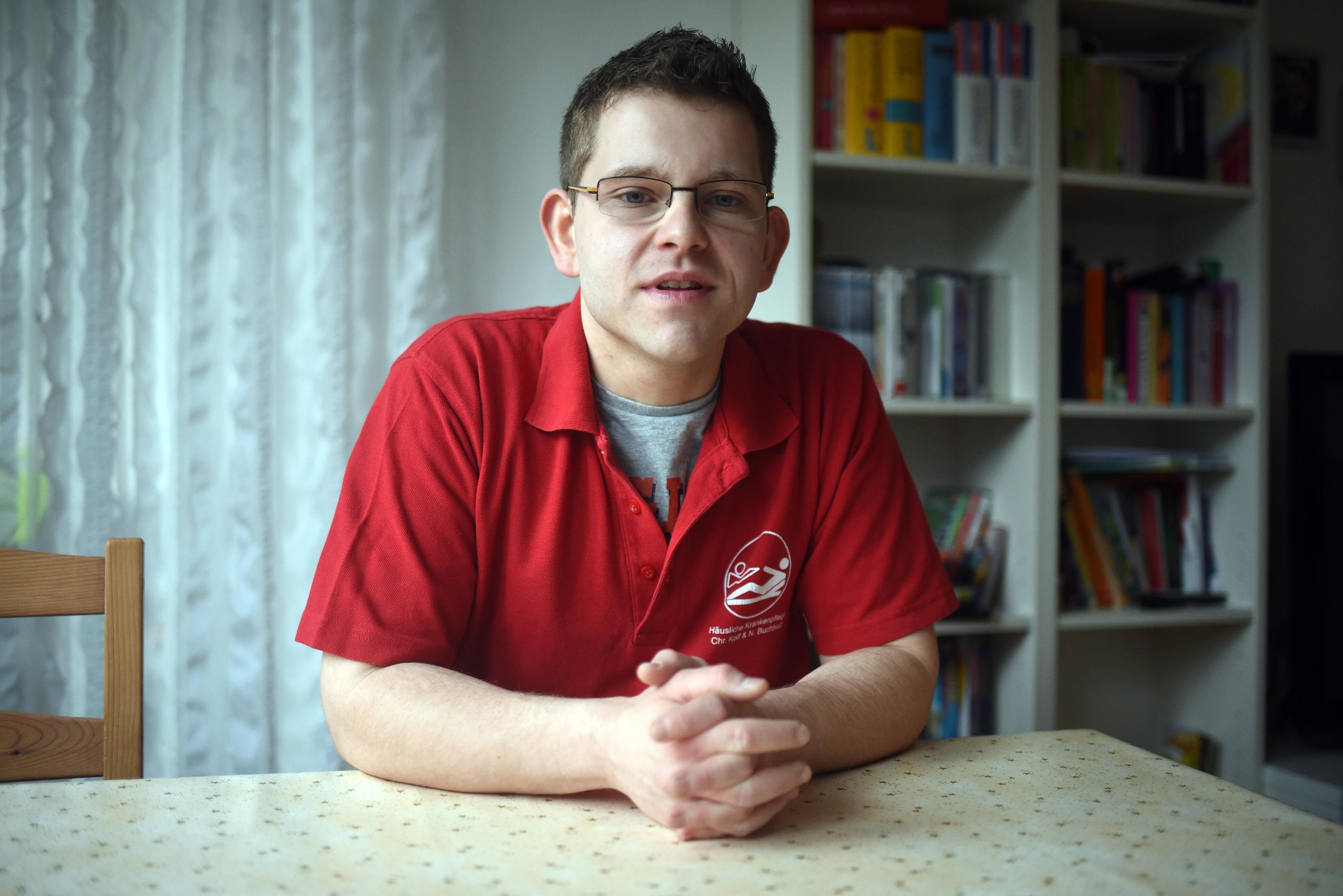 Der Krankenpfleger Michael Tausend ist die «eierlegende Wollmilchsau».