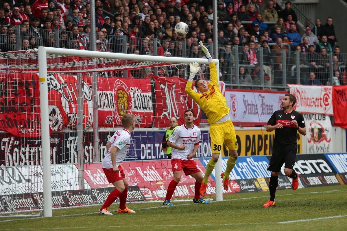 Beim letzten Aufeinandertreffen setzte sich der Hallesche FC mit 3:2 durch.