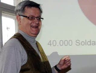 Ortschronist Henrik Schulze.