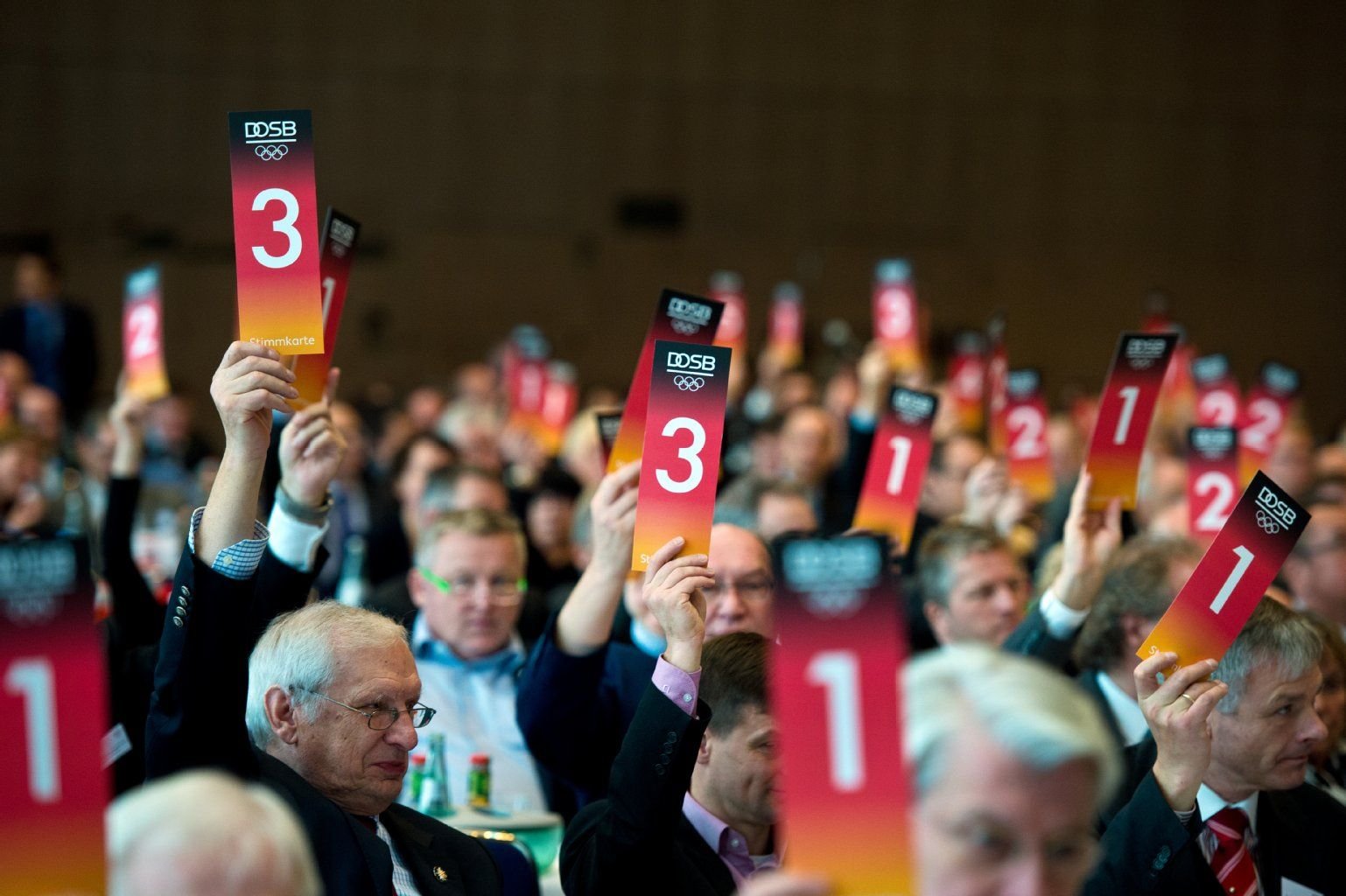 Die Abstimmung zur Bewerbung Deutschlands für die Olympischen Sommerspiele 2024 fiel eindeutig aus.