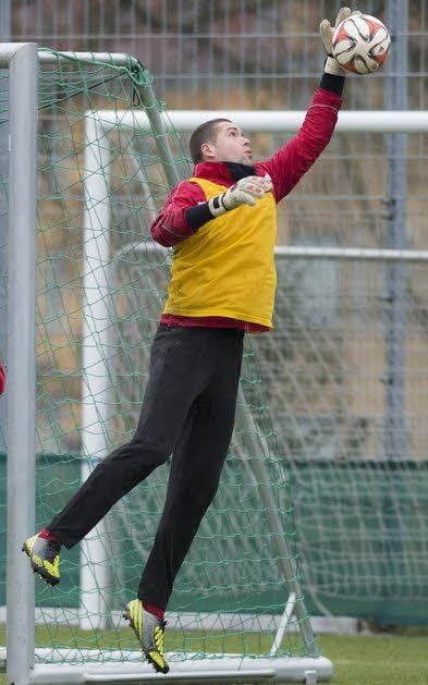 Zuletzt trainierte Dominik Kisiel wieder mit.