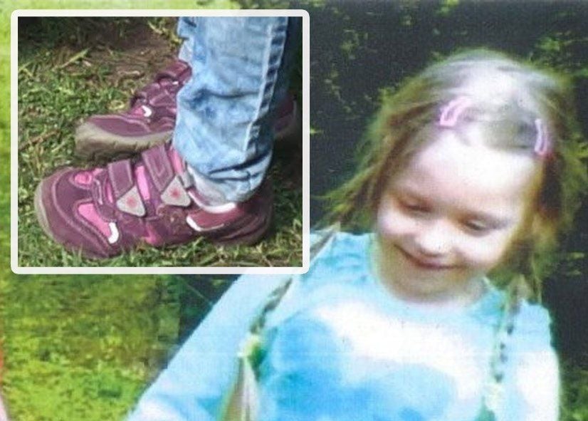 Die Polizei hofft im Fall Inga über ihre Schuhe neue Hinweise zu bekommen.