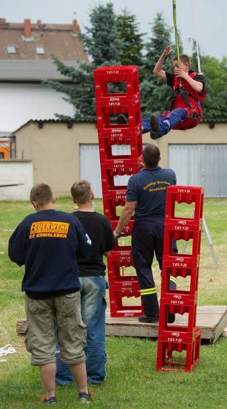Der Pansfelder Niklas Otto hat es auf acht Kisten gebracht.