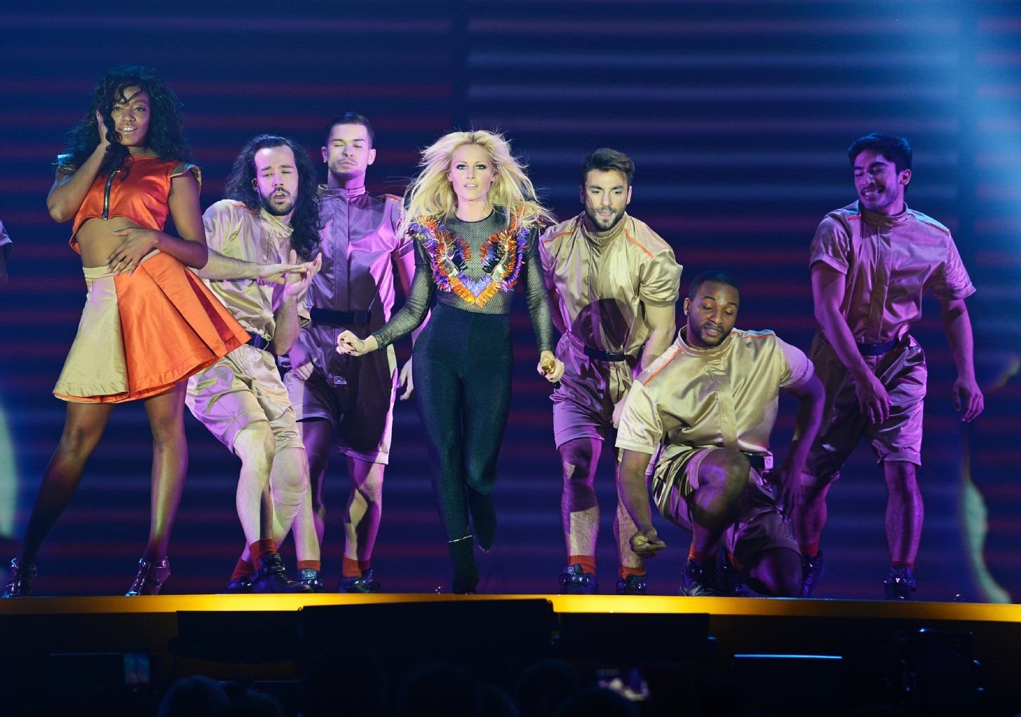 Helene Fischer in der Arena in Leipzig.