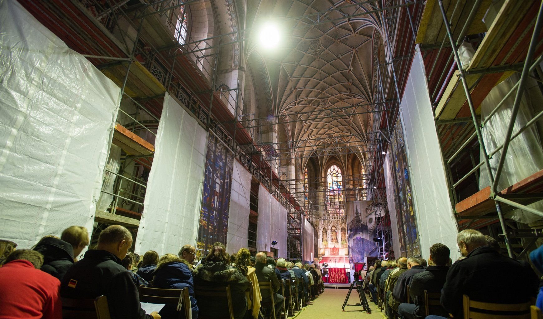 Festgottesdienst anlässlich des Reformationstages in der Schlosskirche Wittenberg.