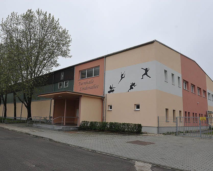In der Halle in Gräfenhainichen kann ohne Probleme gespielt werden.