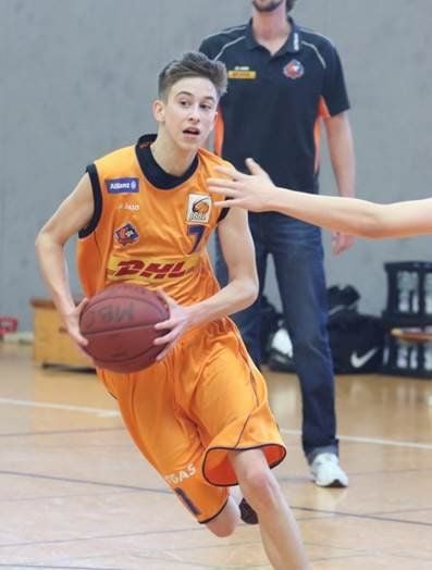 Erstmals in eine DBB-Auswahl berufen: MBC-Jungwolf Yannick Hennelotter