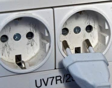 Die Steckdose blieb Dienstagnacht ohne Strom.