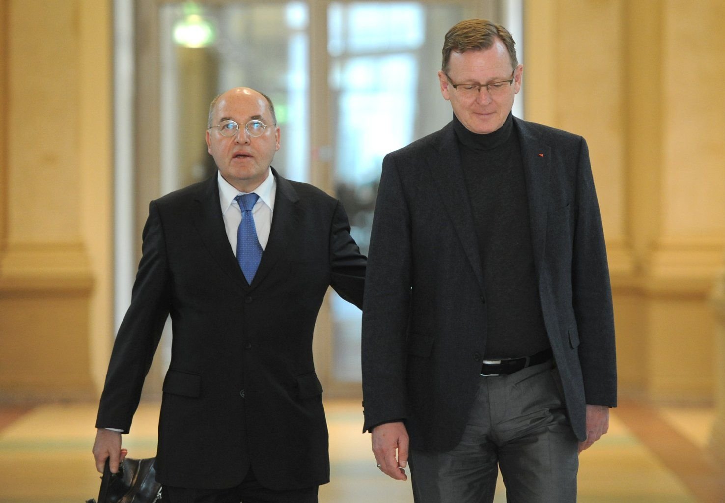 Gregor Gysi (l) und Bodo Ramelow.