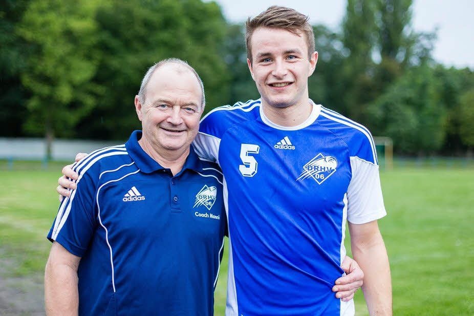Onkel und Neffe: Manfred (links) und Franz Breu sind in dieser Saison beide für den DRHV 06 tätig.
