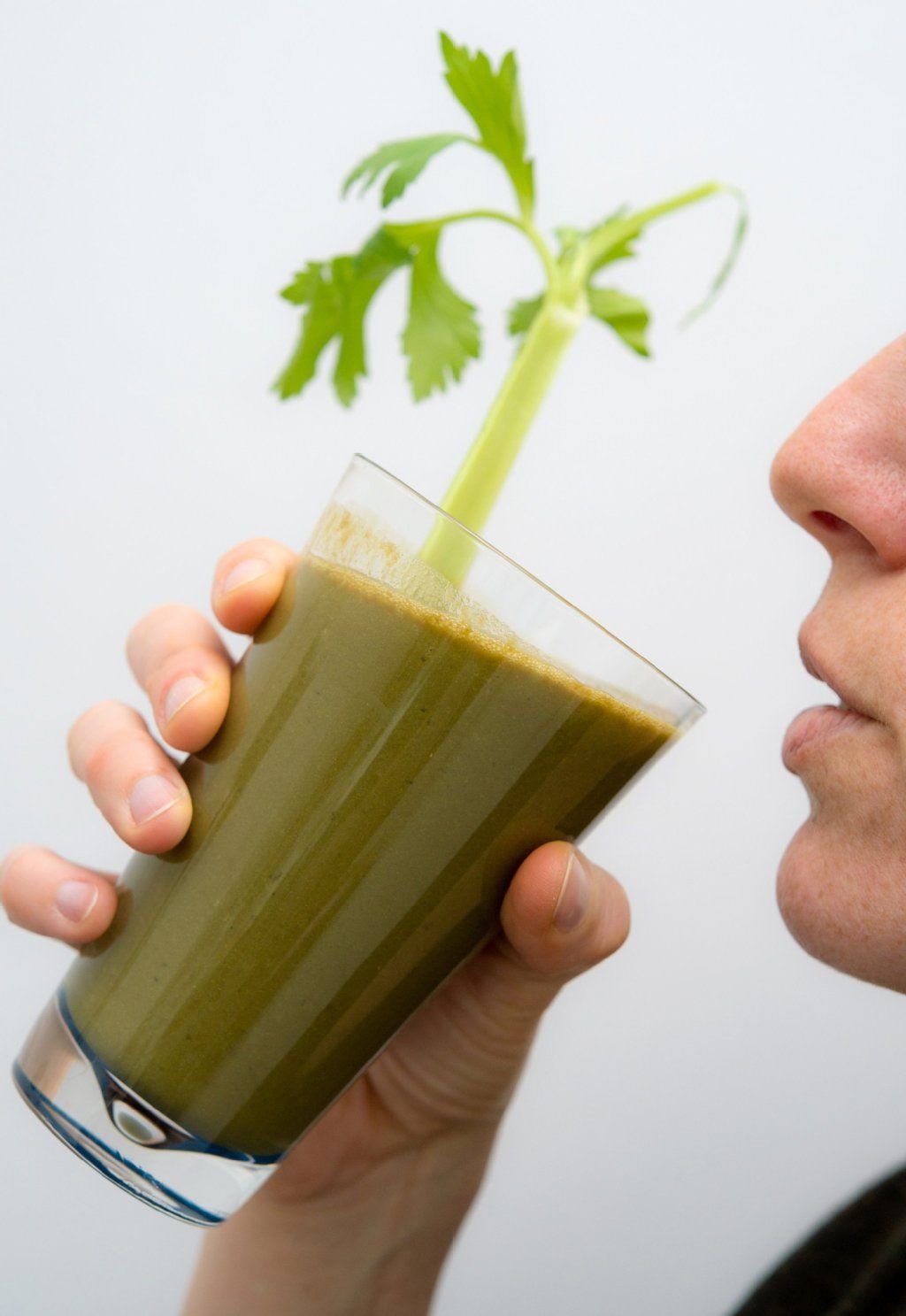 Ein grüner Smoothie kann durchaus mal eine Mahlzeit ersetzen.