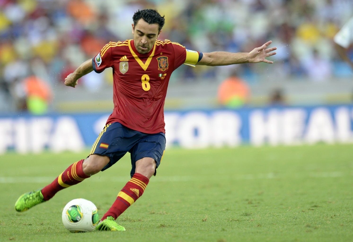 Xavi Hernandez verlässt die spanische Nationalelf.
