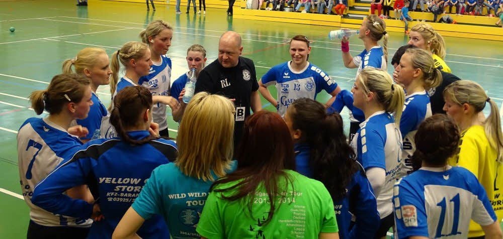 Ein letztes Mal zusammen: Die Wildgänse schafften im letzten Drittligaspiel den Spagat zwischen Anspannung und Entspannung.