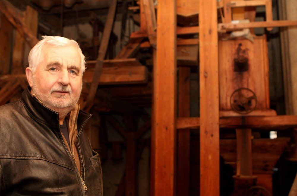 Rainer Westphal will die alte Mühlentechnik erhalten.