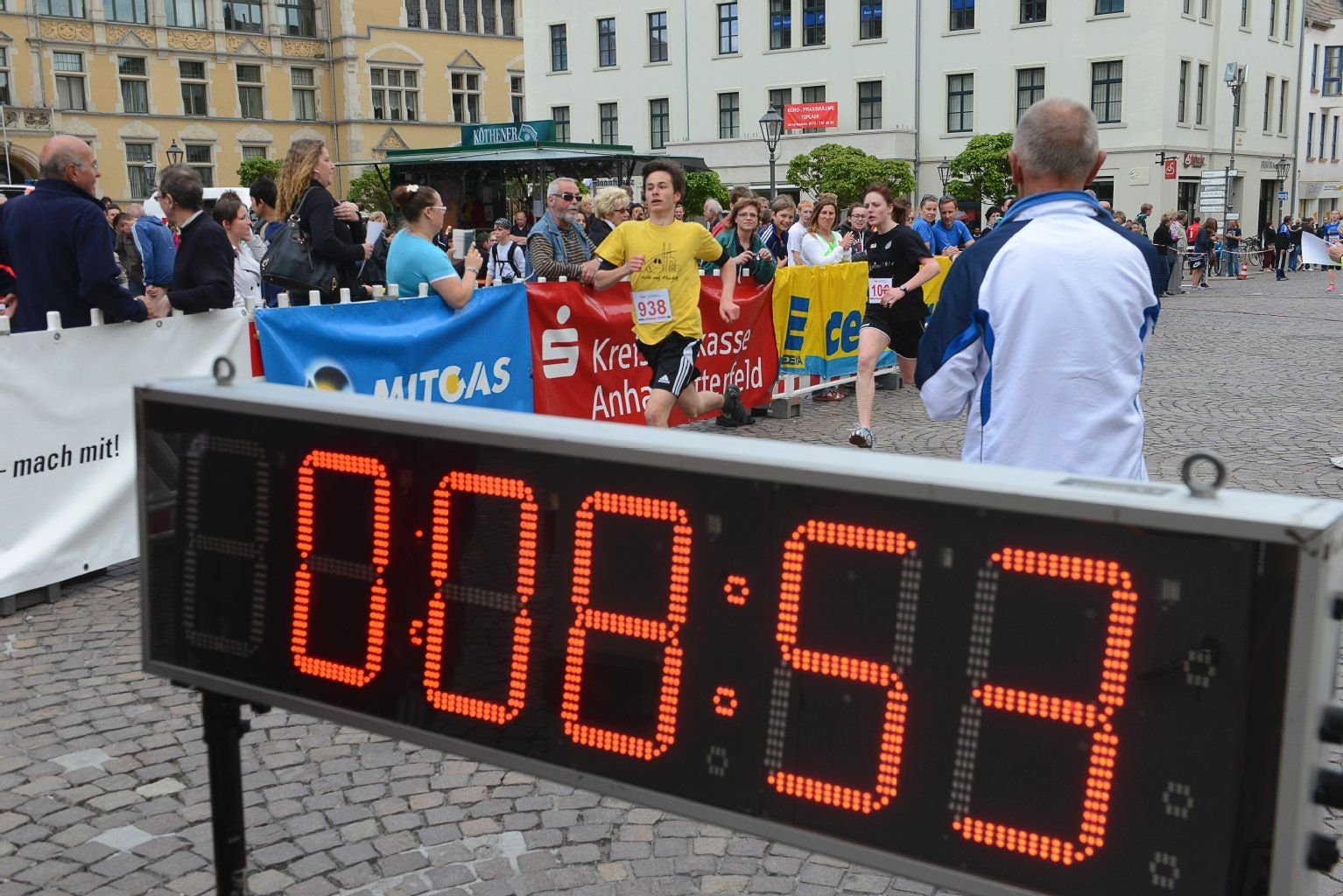 Tragischer Unfall beim Köthener Citylauf