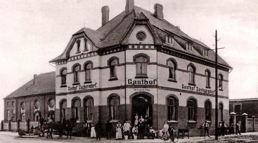 Der Gasthof in der Blütezeit