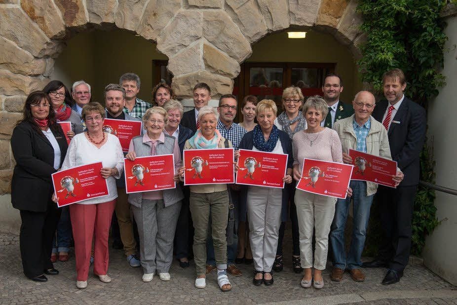 15 Vereine wurden von der Sparkasse bedacht.