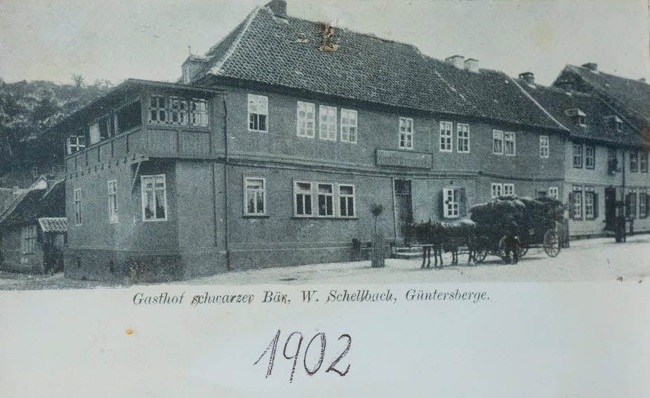 Foto der Außenansicht aus dem Jahr 1902.