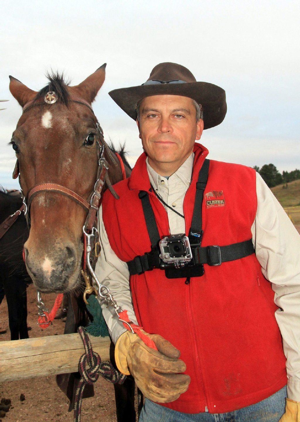 Kevin MacRitchie nimmt seit 2005 am Roundup teil und besitzt inzwischen selbst 160 Bisons.