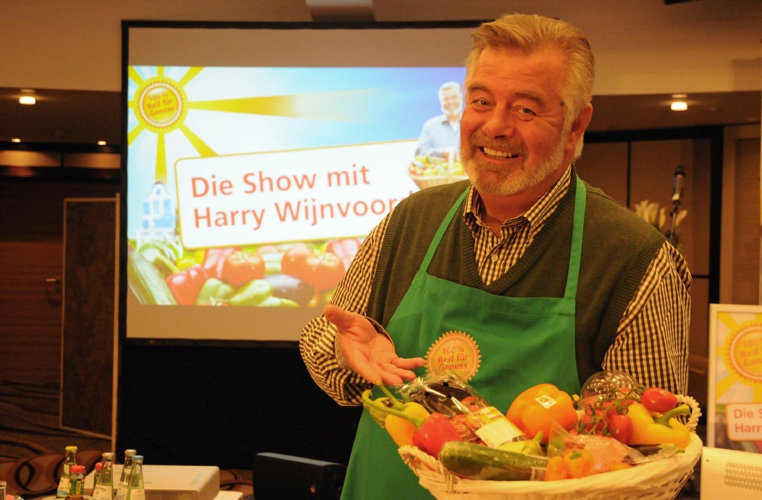 Das Böse in der Walter-Welt: Harry Wijnvoord – hier auf dem ersten Obst- und Gemüsekongress in Düsseldorf