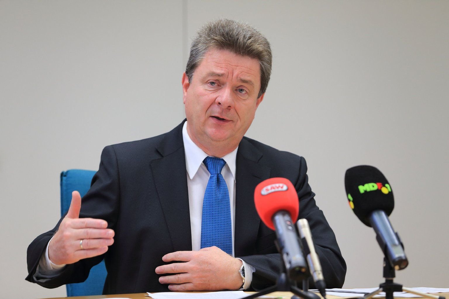 Lutz Trümper (SPD), der Oberbürgermeister Magdeburgs