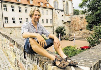 Alexander Terhorst hat gut zu tun - ab Mittwoch auch im Moritzburggraben. Dort spielt er mit Theater Apron.