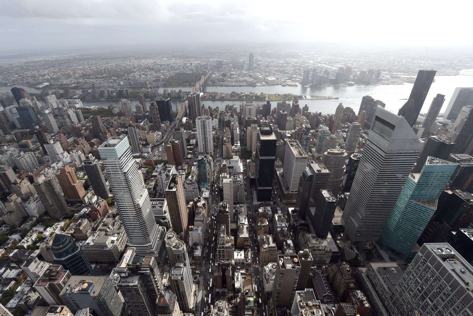 New York City aus dem 75. Stockwerk