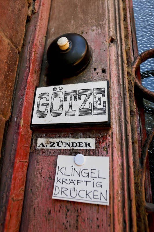 Eine längst historische Klingel