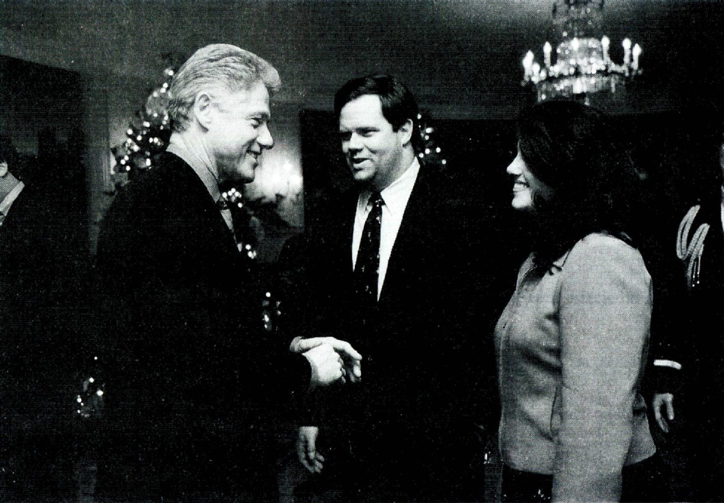 1996 traf Lewinsky auf den Präsidenten Bill Clinton.