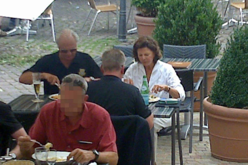 So wie hier 2011 in Baden-Württemberg war das Königspaar wohl auch in Quedlinburg unterwegs - wie zwei ganz normale Touristen.