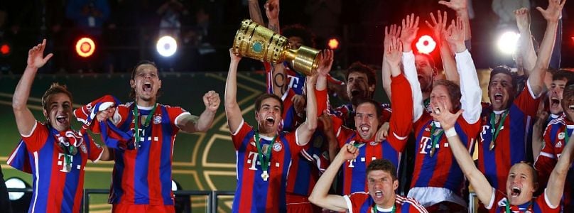 Jubel in Rot-Blau: Bayern München gewinnt das Finale des DFB-Pokals gegen Borussia Dortmund und sichert sich das Double.