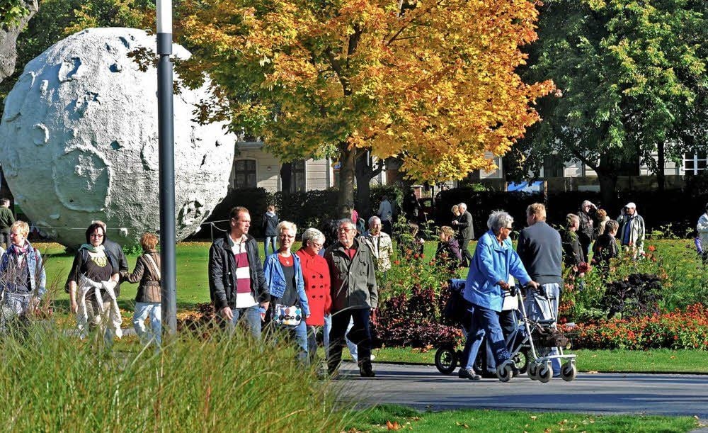 Die Landesgartenschau 2010 zog viele Besucher an und machte Aschersleben zu einer anderen Stadt.