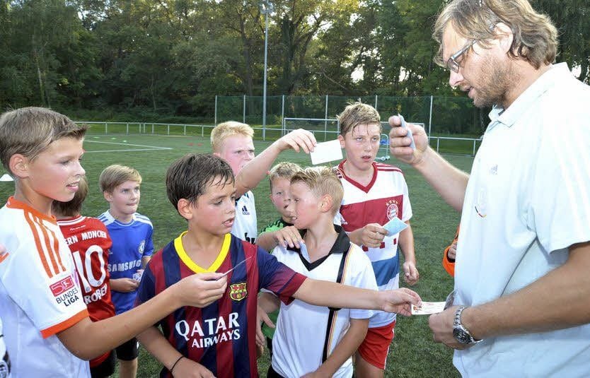 Askania-Coach Thomas Diedrich betreut die Talente.