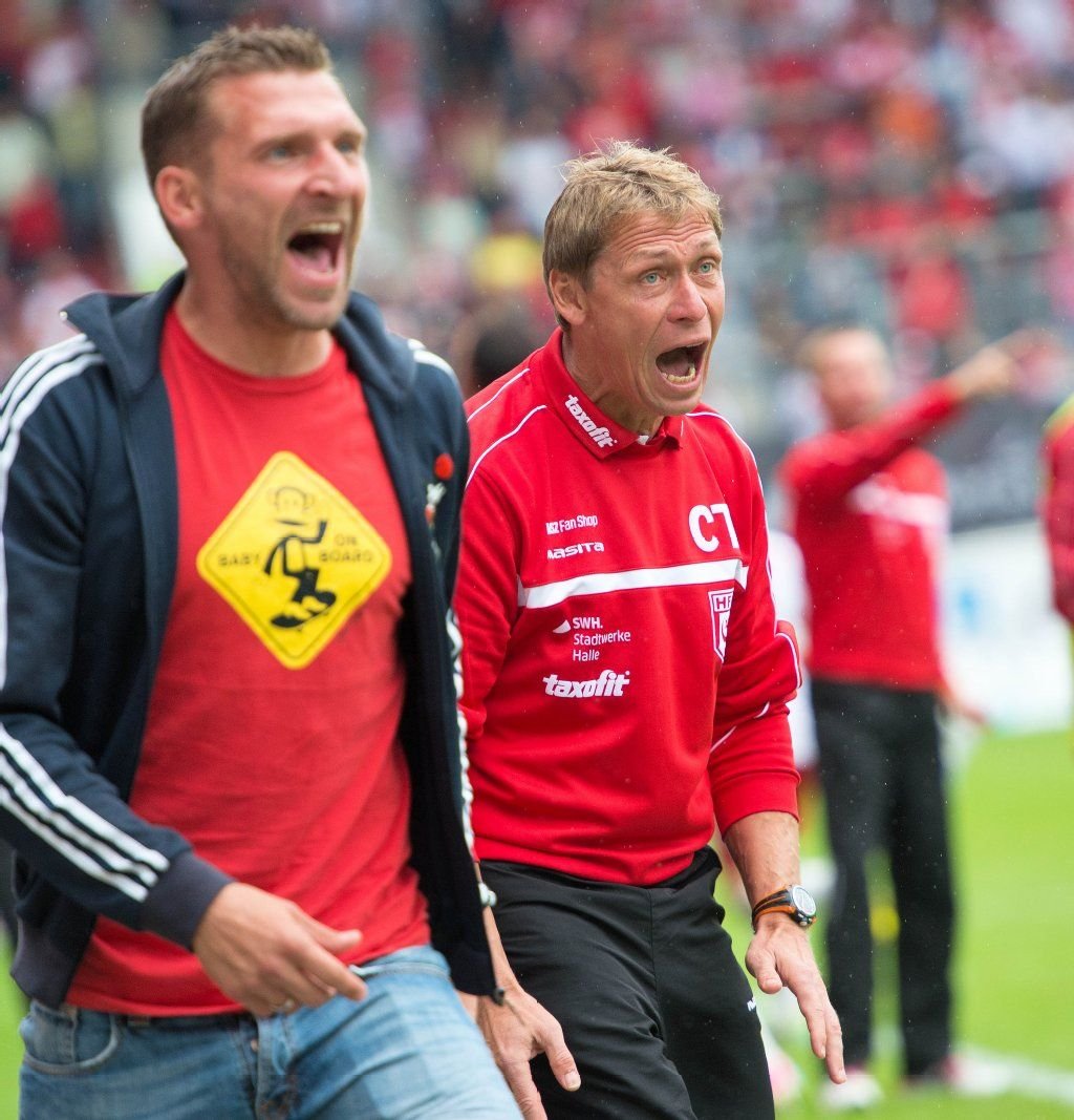Maik Wagefeld (li.) wird heute offiziell verabschiedet