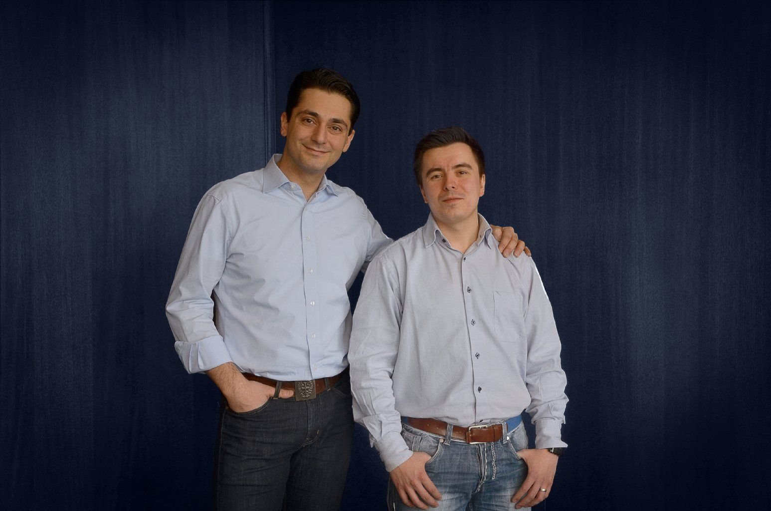 Oliver Pitsch (rechts) und sein Geschäftspartner Ali Saffari sind mit Reputami seit Oktober 2013 am Markt. Im März 2015 expandiert das Start-Up und bezieht größere Büroräume.