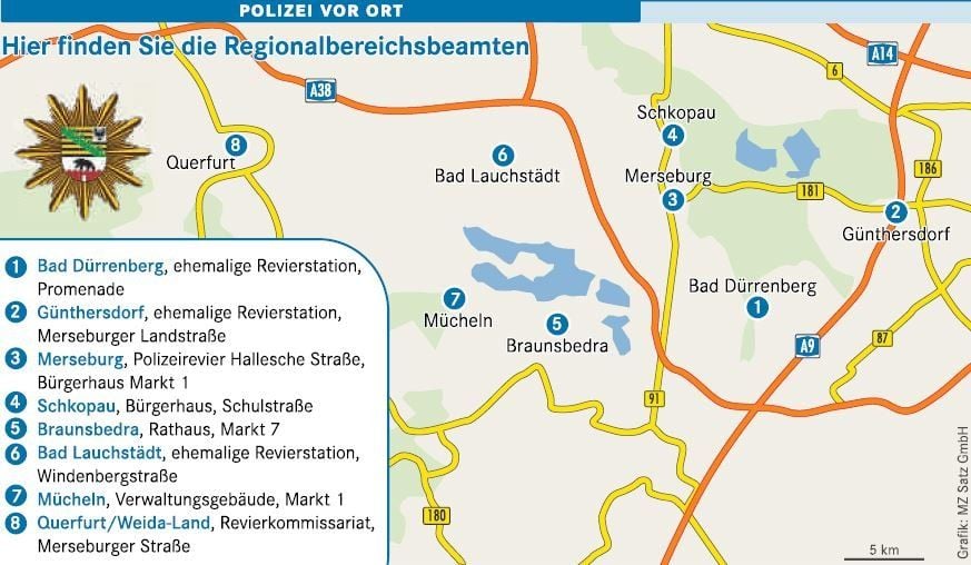Polizei vor Ort