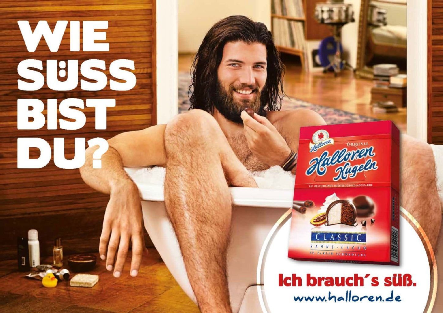 Werbekampagne "Wie süss bist du?"