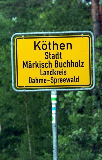 Das Ortseingangsschild