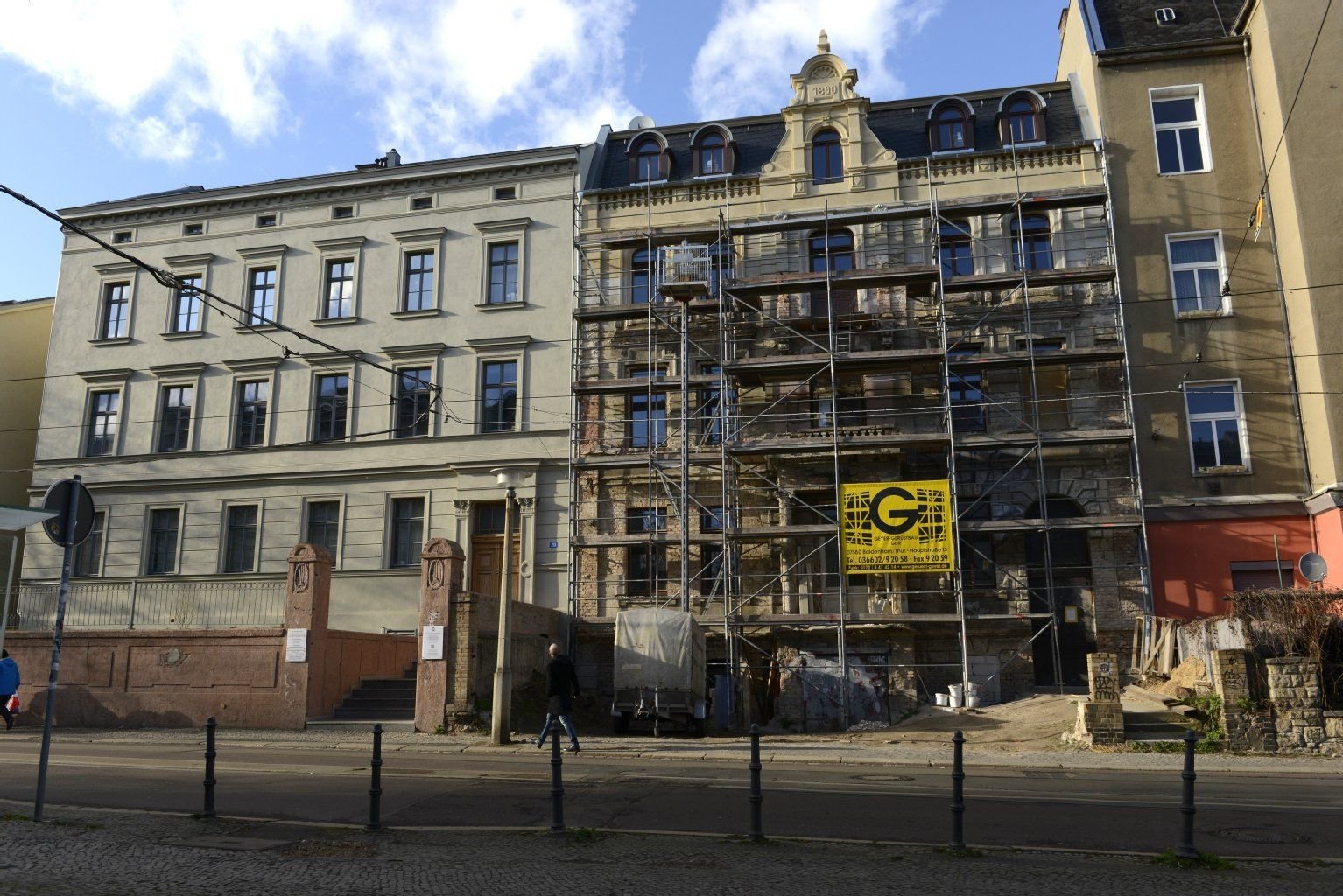 Haussanierung im Mühlweg Halle