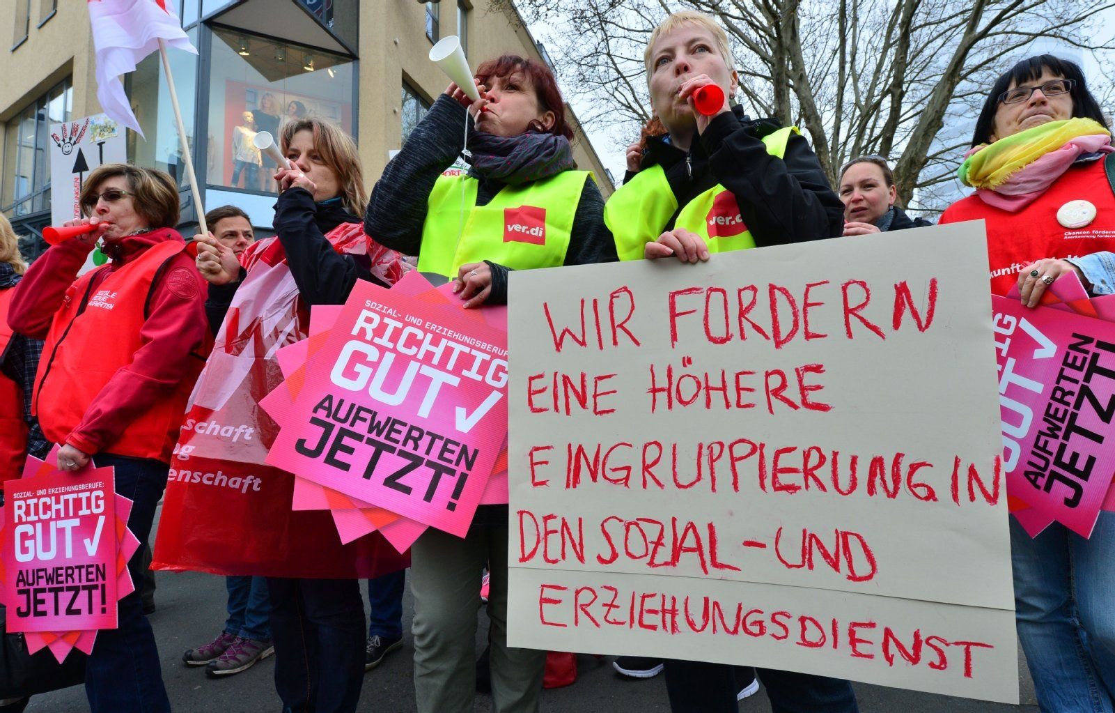 Schon in der nächsten Woche könnte es zu unbefristeten Streiks des Kita-Personals kommen.